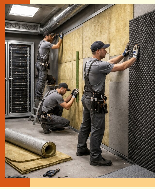 Утепление серверной комнаты профессионально в Кемерово